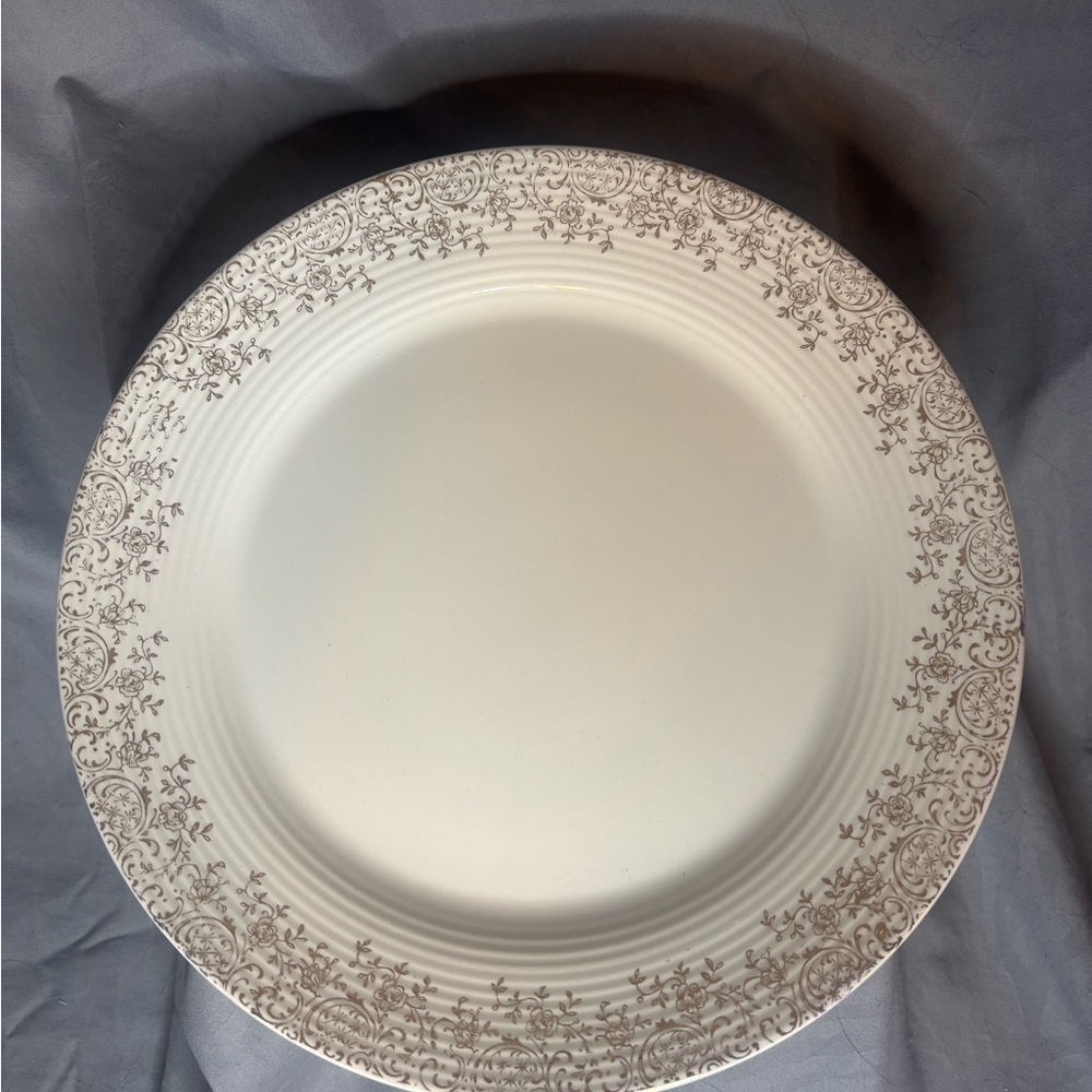 Vintage Triumph American Limoges 22k Gold 388-T 9.5’’ Dinner Plate Set of 3